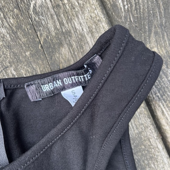 Urban Outfitters Asymmetrical Black Dress Small‎ - Picture 4 of 5